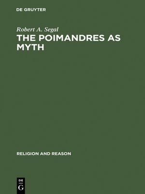 cover image of The Poimandres as Myth